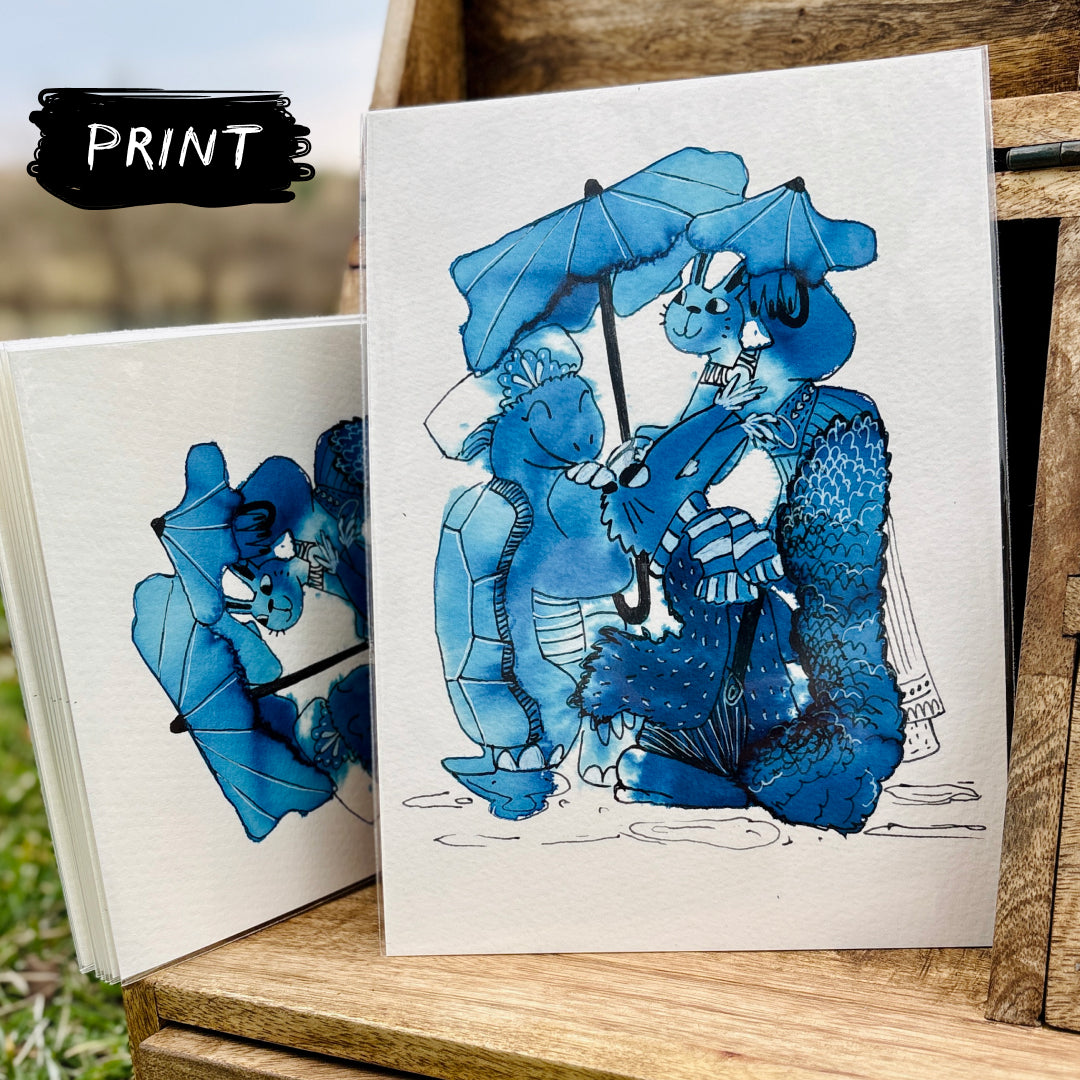PRINT: Three Friends